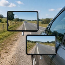 Side Mirror Pair for Hilux Ute Manual Adjust Left Right Replacement