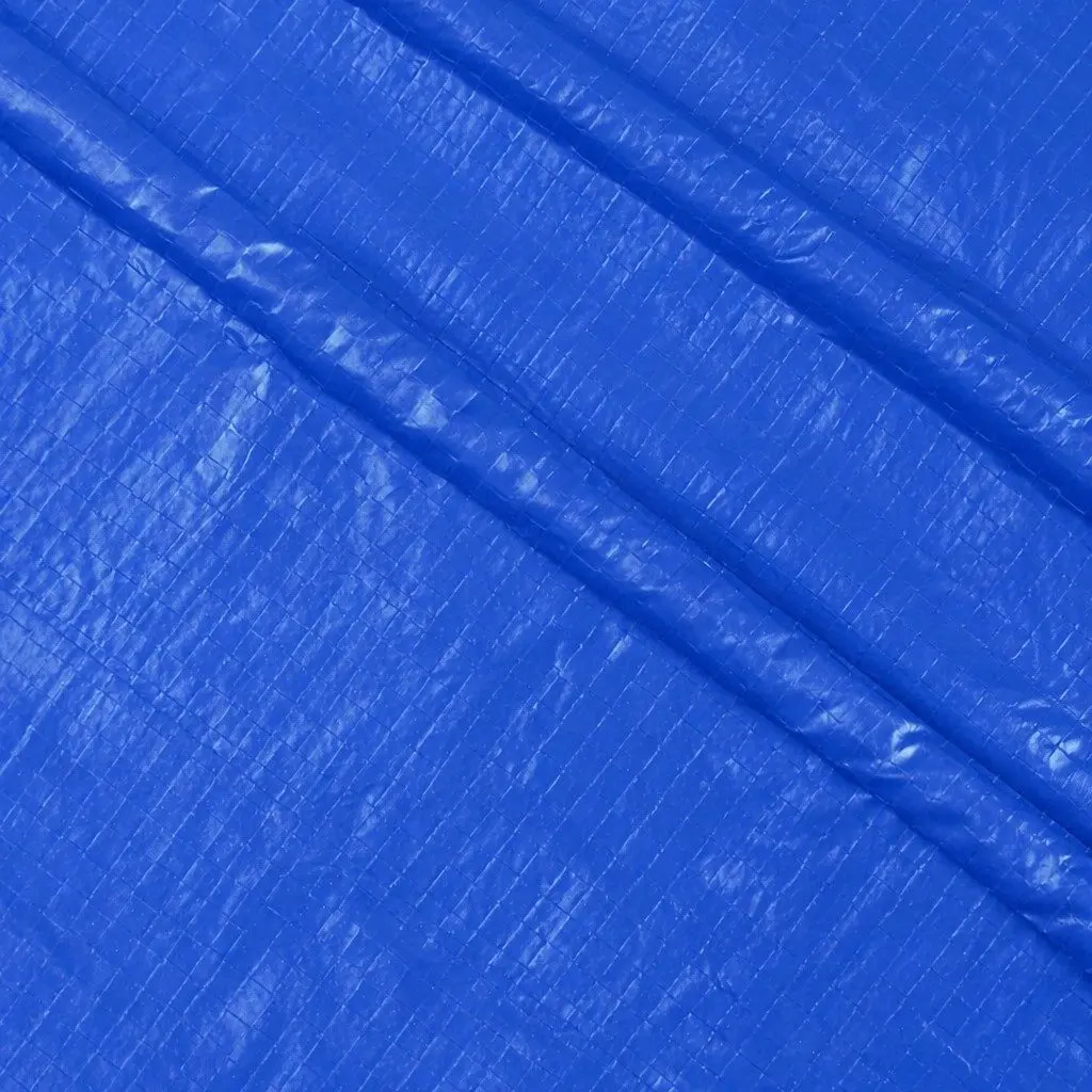 Heavy Duty Tarp Waterproof 200GSM 3.05x6.10m Blue Outdoor Camping Cover