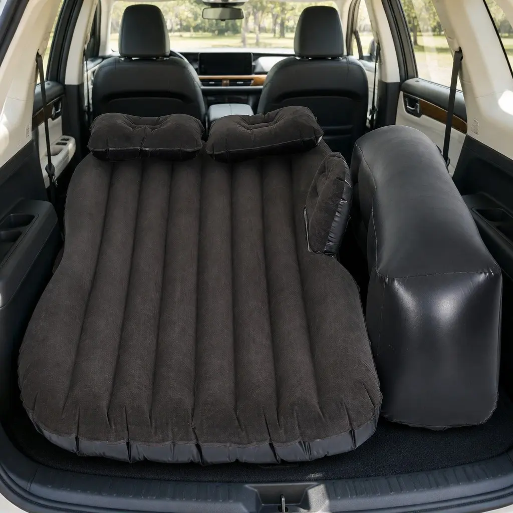 Car Mattress Inflatable SUV Back Seat Camping Bed Portable Travel Sleep Pad