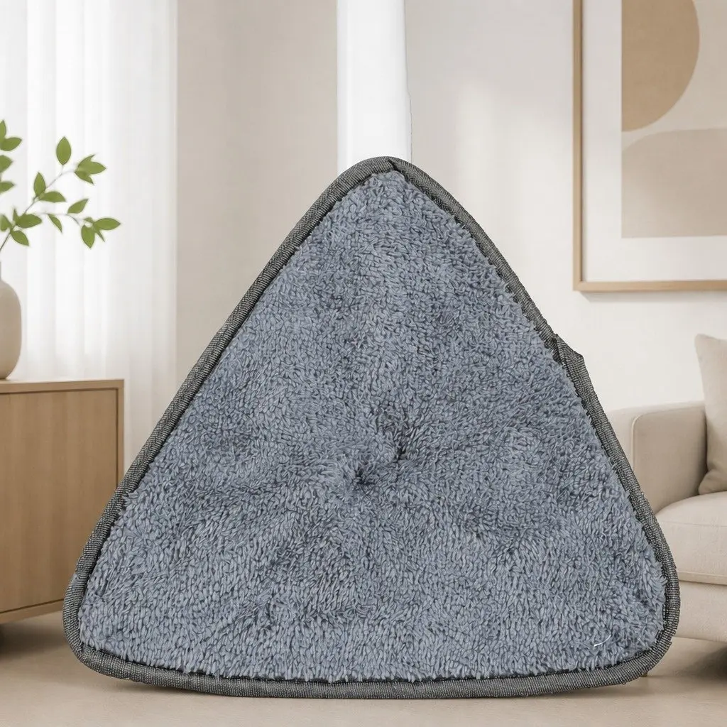 Cleaning Mop 360° Rotatable Head Microfibre Cloth Pads for Hard Floors
