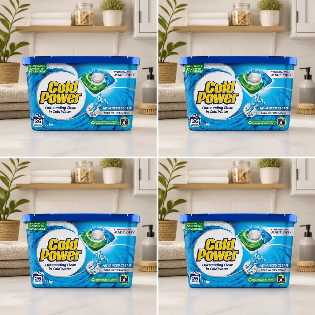 Advanced Clean Laundry Detergent Capsules 104 Pods Triple Action
