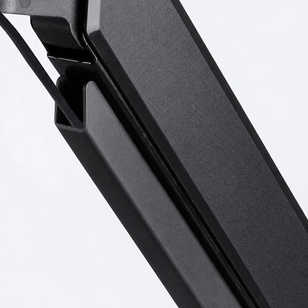 Dual Monitor Arm Stand Adjustable Ergonomic Desk Mount 13"-32" Black