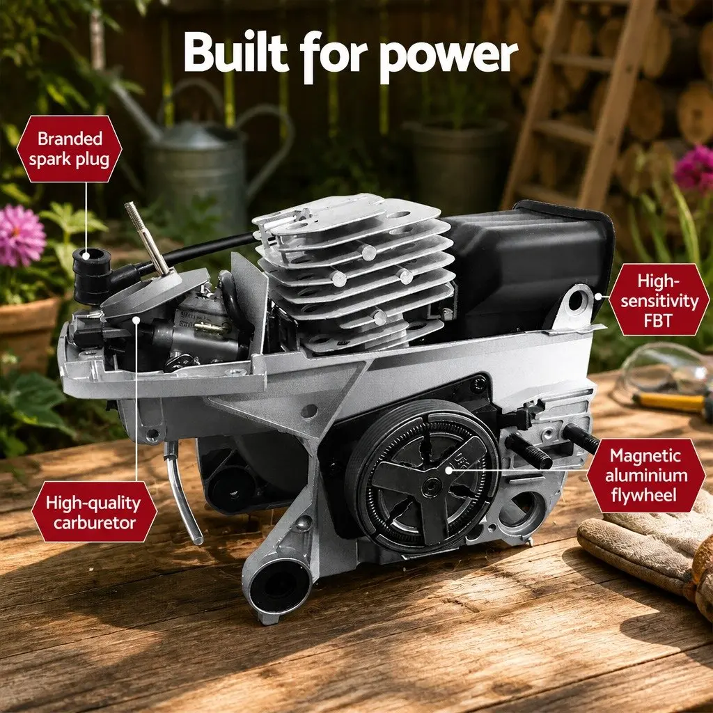 Petrol Chainsaw 42CC 16 Inch Bar Lightweight Garden Power Tool