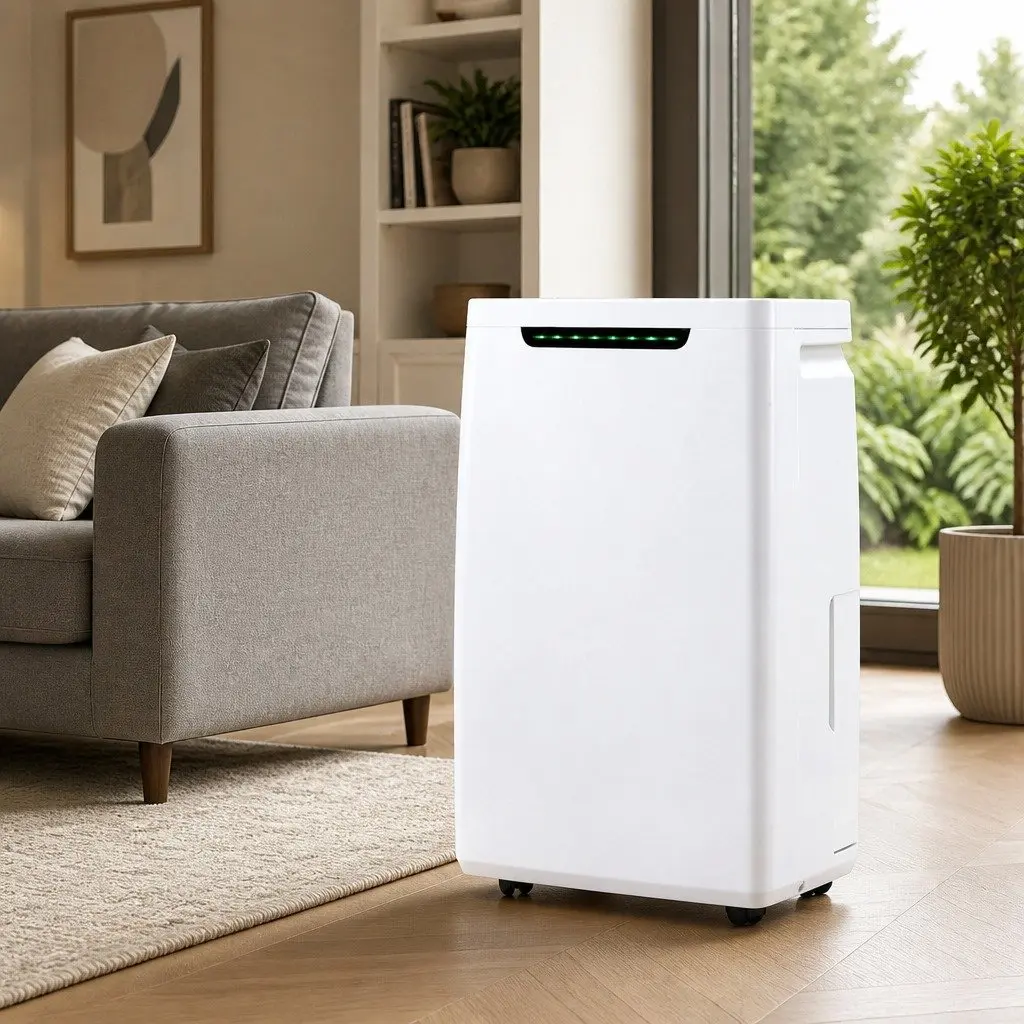 Dehumidifier 16L/Day Portable Air Dryer Moisture Absorber 5.5L Tank White