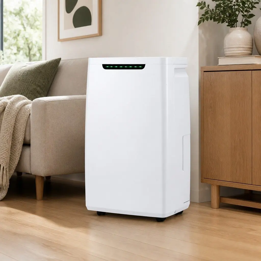Dehumidifier 16L/Day Portable Air Dryer Moisture Absorber 5.5L Tank White