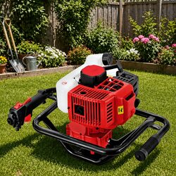 65cc Petrol Post Hole Digger Motor Engine 2-Stroke Auger Borer Power Tool