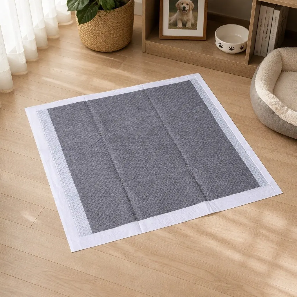 Pet Training Pads 60x60cm Puppy Potty Pads Absorbent Charcoal Odour Control