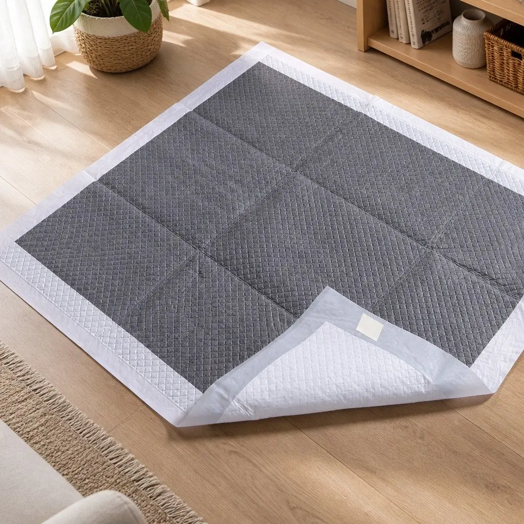 Pet Training Pads 60x60cm Puppy Potty Charcoal Odour Control Super Absorbent