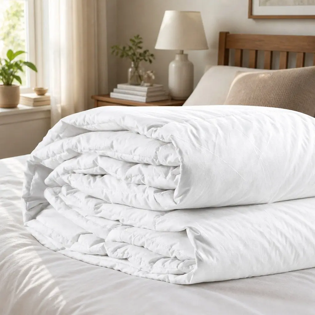 Goose Down Quilt Queen All Season 500GSM Lightweight Breathable Doona Bedding