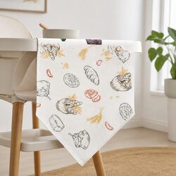 Bamboo Cotton Gauze Triangle Baby Bib Burp Cloth Soft Absorbent Feeding