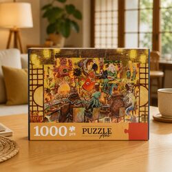 Adult Puzzle Secret Cafe 800 1000 Piece Jigsaw Game Relaxation Brain Challenge
