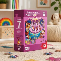 Children's Puzzle Step 7 Playground 154pc 195pc Educational Brain Development