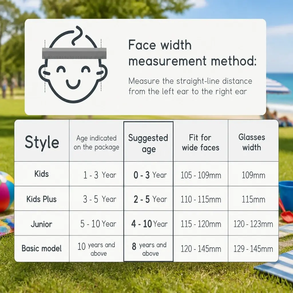 Kids Sunglasses UV Protection Lightweight Rectangular Frame Unisex for Children 3-10 Years Old