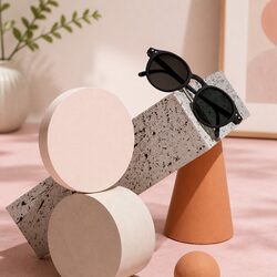 Kids Sunglasses Junior Collection Rounded Frame UV Protection 5-10 Years Unisex