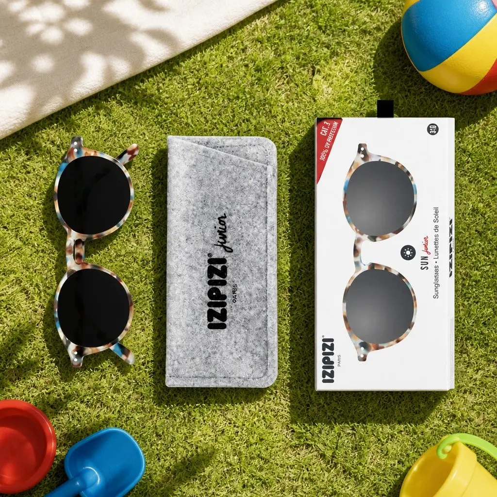 Kids Sunglasses UV Protection Lightweight Flexible Polycarbonate Classic Rectangular Frame Unisex Rose
