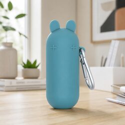 Reusable Bubble Tea Straw with Travel Case Cleaner Carabiner Extra Wide Portable