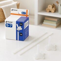 Straw Accessory for Kids Drinking Bottles Transparent Tritan Replacement Part