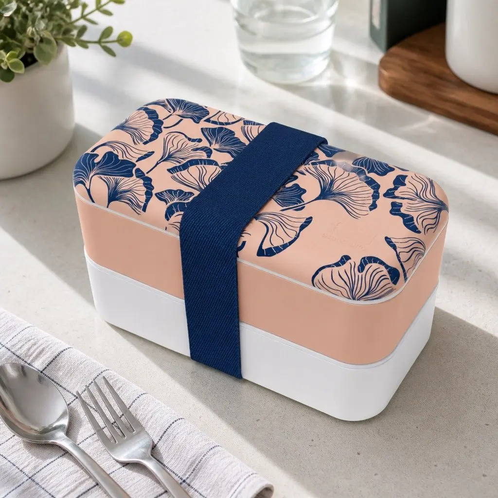 Bento Box Lunch Container 1L Compartment Food Storage On-the-Go Portable
