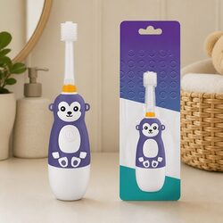 Kids Electric Toothbrush 360-Degree Sonic with LED Light for Ages 1-4 Years