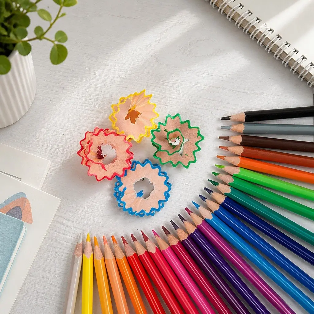 Erasable Colored Pencils 12-Color Set with Built-in Eraser for Artists Kids