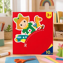 Children's Paper Cutting Kit Model Creative Craft Activity