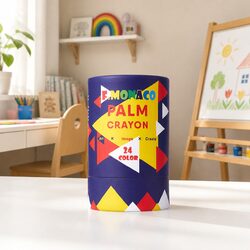 Kids Crayons 24 Colour Set Silky Smooth Drawing Coloring Stationery Art Supplies