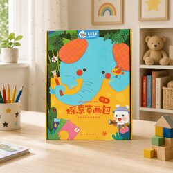 Children's Adventure Bag Elephant Design Lightweight Canvas School Daycare