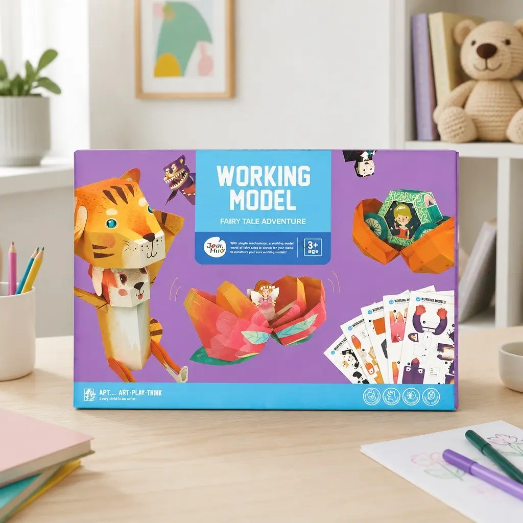 Paper Model Kit Tale Adventure Creative Hands-On Craft Project