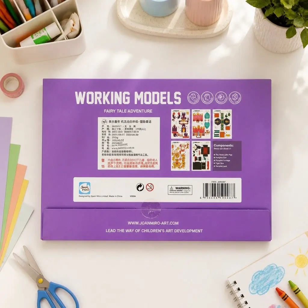 Paper Model Kit Tale Adventure Creative Hands-On Craft Project