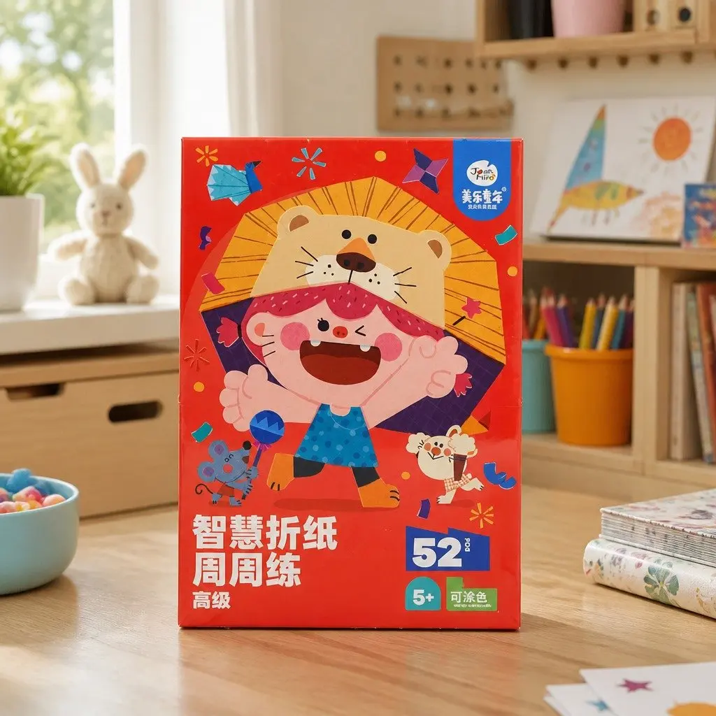 Paper Craft Kit Creative DIY Project Educational Toy for Kids Ages 5 and Up