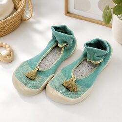 Kids Slipper Socks Size 30-31 Non-Slip Indoor Comfort Cosy Loungewear Soft