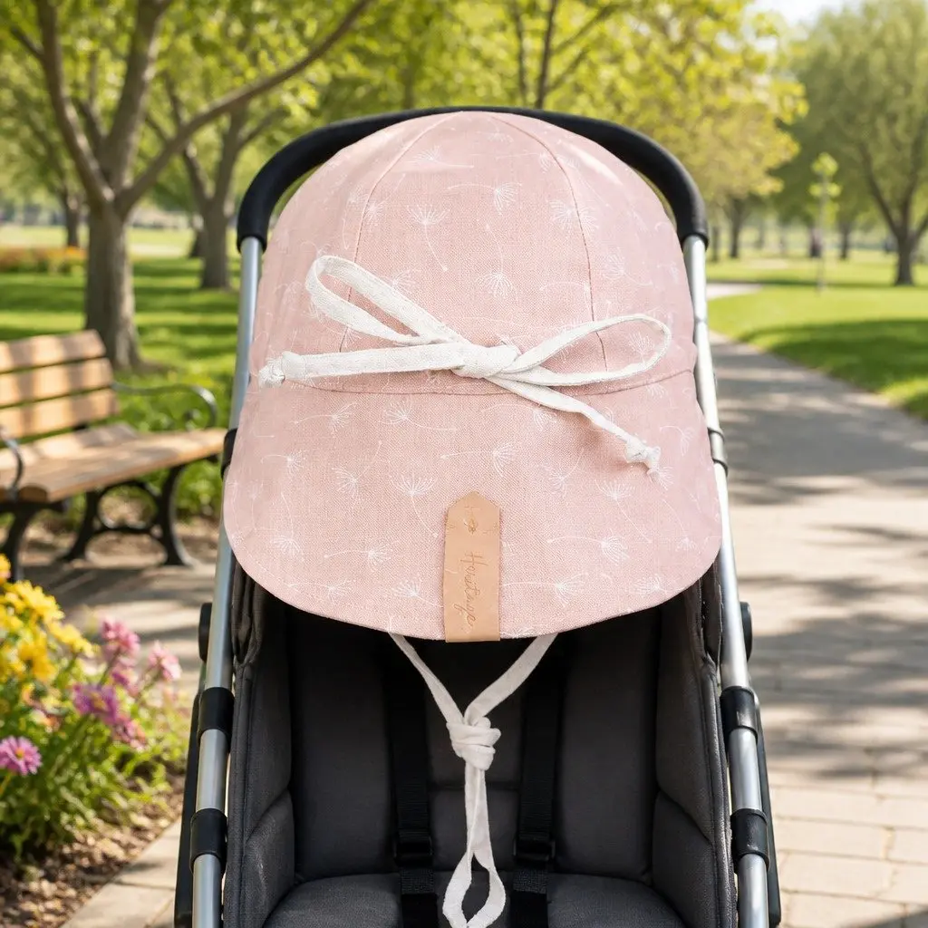 Baby Flap Hat Reversible Sun Protection UPF50+ Lightweight Newborn Toddler Pram