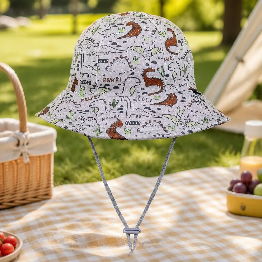 Toddler Bucket Sun Hat Soft Flexible Brim UPF50+ Protection Baby Pram Carrier