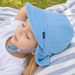 Legionnaire Baby Sun Hat Soft Cotton Jersey Newborn Toddler Pram UPF50+