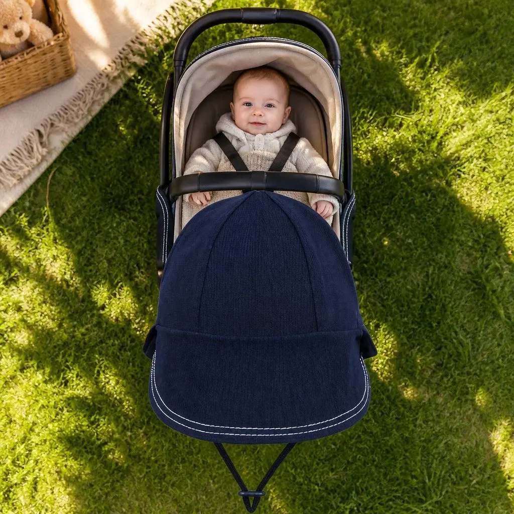 Legionnaire Baby Sun Hat UPF50+ Soft Cotton Jersey Newborn Toddler Pram Carrier