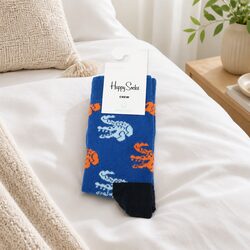 Kids Socks Crocodile Design Ages 4-6 Colorful Fun Comfortable Children Cotton