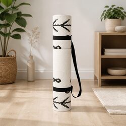Yoga Mat Rug Berber Pattern Thick Lightweight Portable Fitness Exercise Cushion