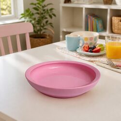 Kids Spill-Proof Plate with Smart-Edge Technology Non-Toxic Feeding Dishwasher
