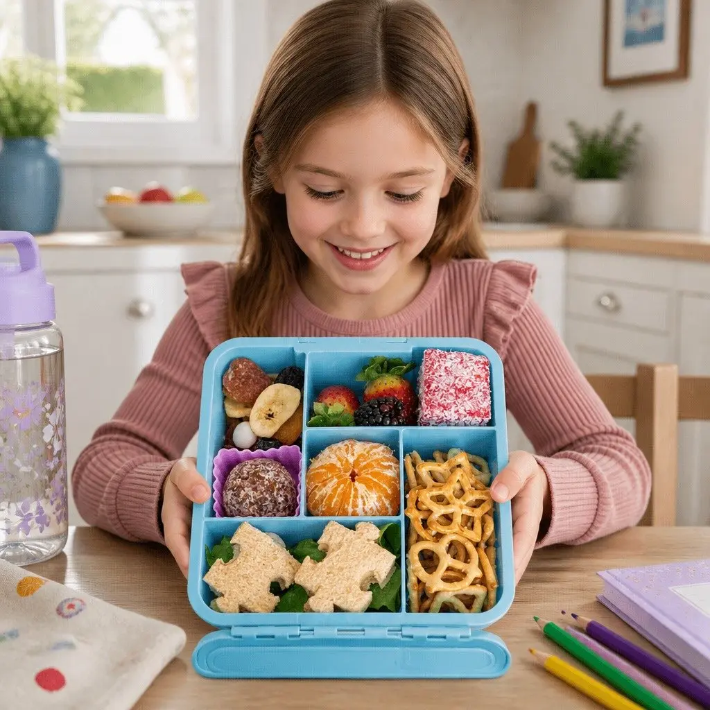 Puzzle Sandwich Cutter Set Large Size for Kids Lunch Box