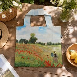 Wild Poppies Art Tote Bag Lightweight Carry Spacious Everyday Shopping Travel