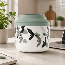 Insulated Lunch Box 550ML Thermos Bento Container Kids Food Storage Graphic