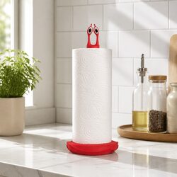 Paper Towel Holder Crab Design Kitchen Roll Dispenser Countertop Storage