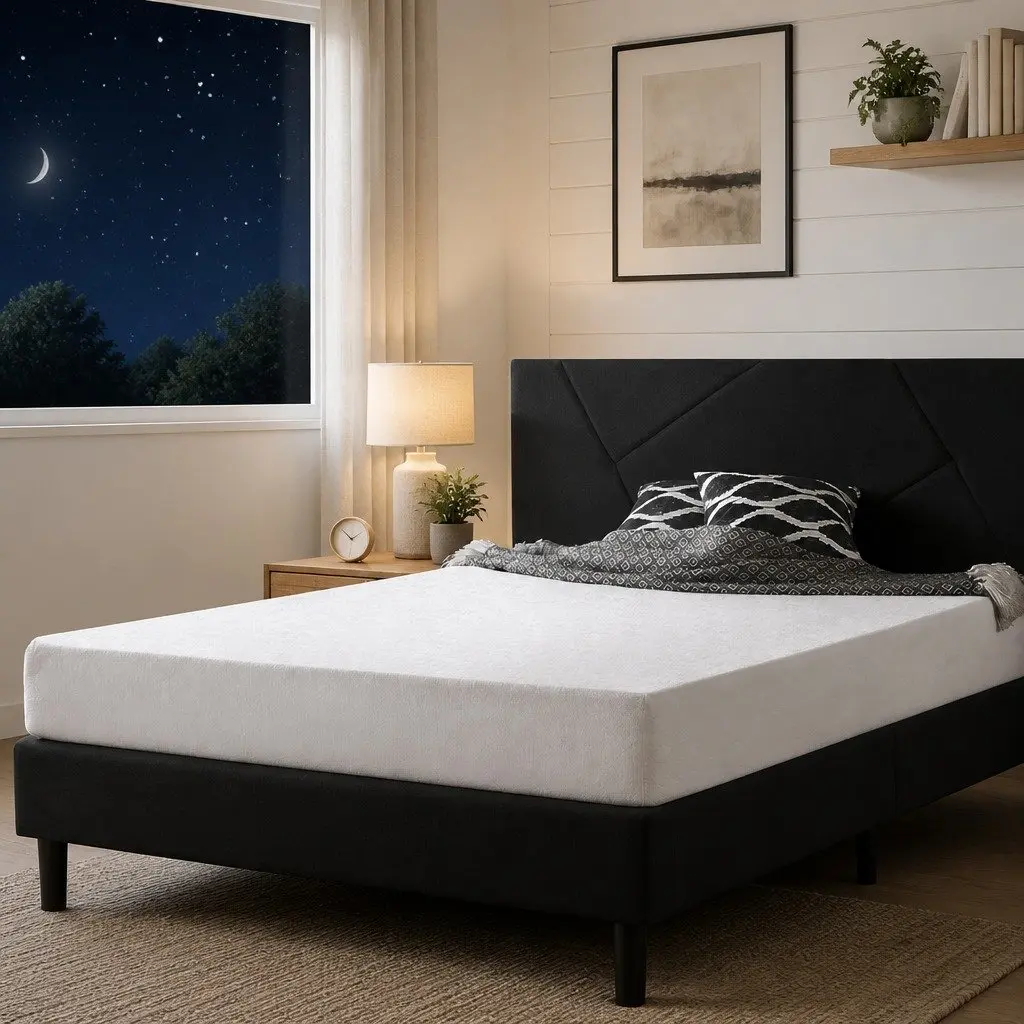 Mattress Protector Waterproof Dust Mite Barrier Terry Cotton Fitted White