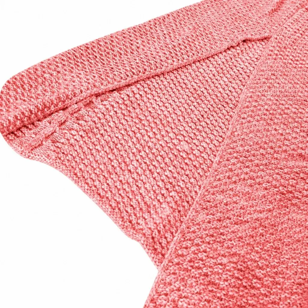 Mermaid Tail Crochet Blanket Sofa Throw Cozy Sleeping Wrap All Seasons