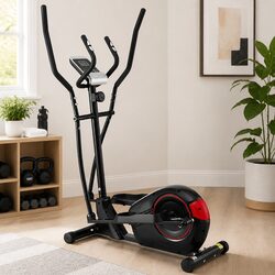 Elliptical Cross Trainer Home Gym Fitness Machine Low Impact Exercise Bike LCD
