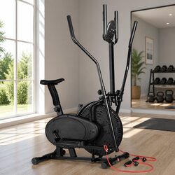 Exercise Bike 5 in 1 Elliptical Cross Trainer Home Gym Indoor Cardio Machine