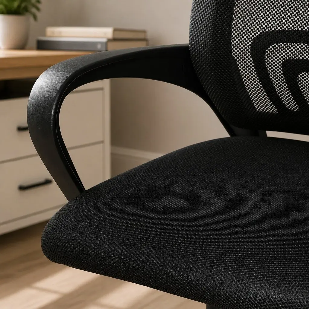 Office Chair Grey Computer Desk Gaming Ergonomic Mesh Breathable Adjustable