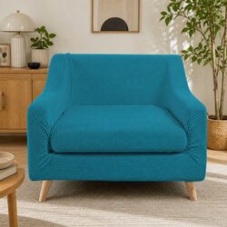 Sofa Seat Cover Stretch Protector Machine Washable Removable Furniture Guard