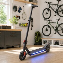 Electric Scooter 180W 18KM/H Foldable Adjustable Height Portable Commuter Teens