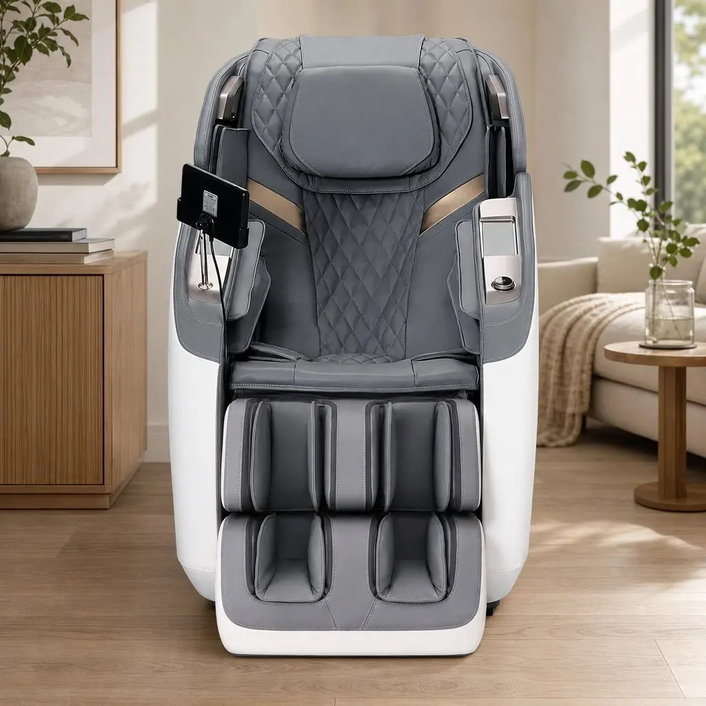 Massage Chair Full Body Zero Gravity Recliner 4D Dual Mechanism SL Track